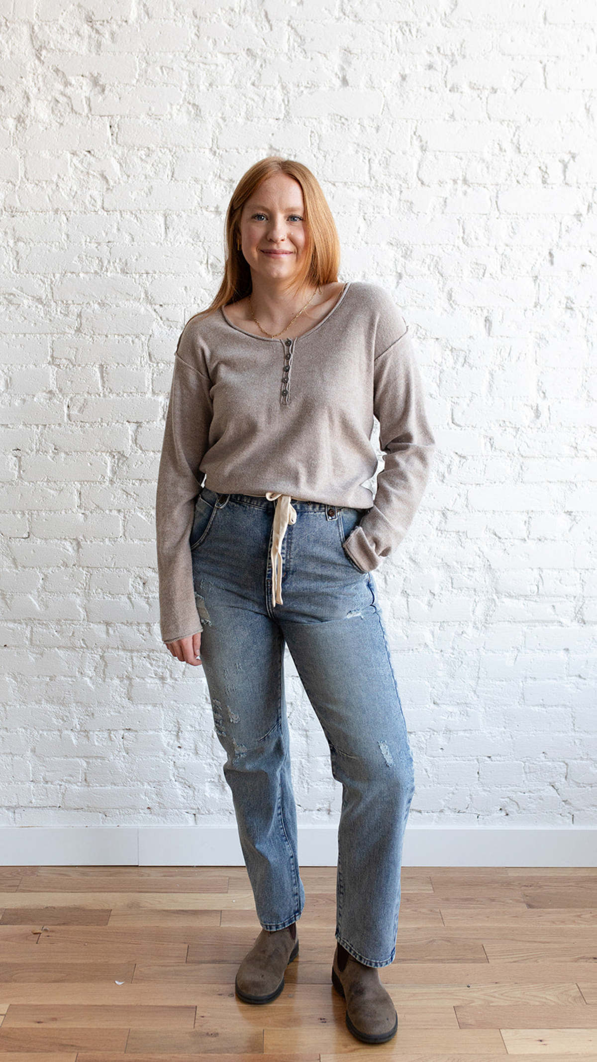 Dovey Trousers, Denim Blue main image 1
