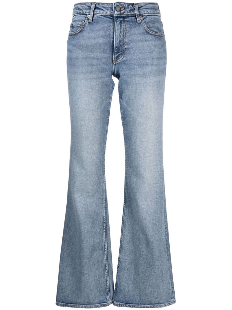 24AW【GANNI】Jeans In Blue Cotton GANNI Blue cotton jeans | Garmentory