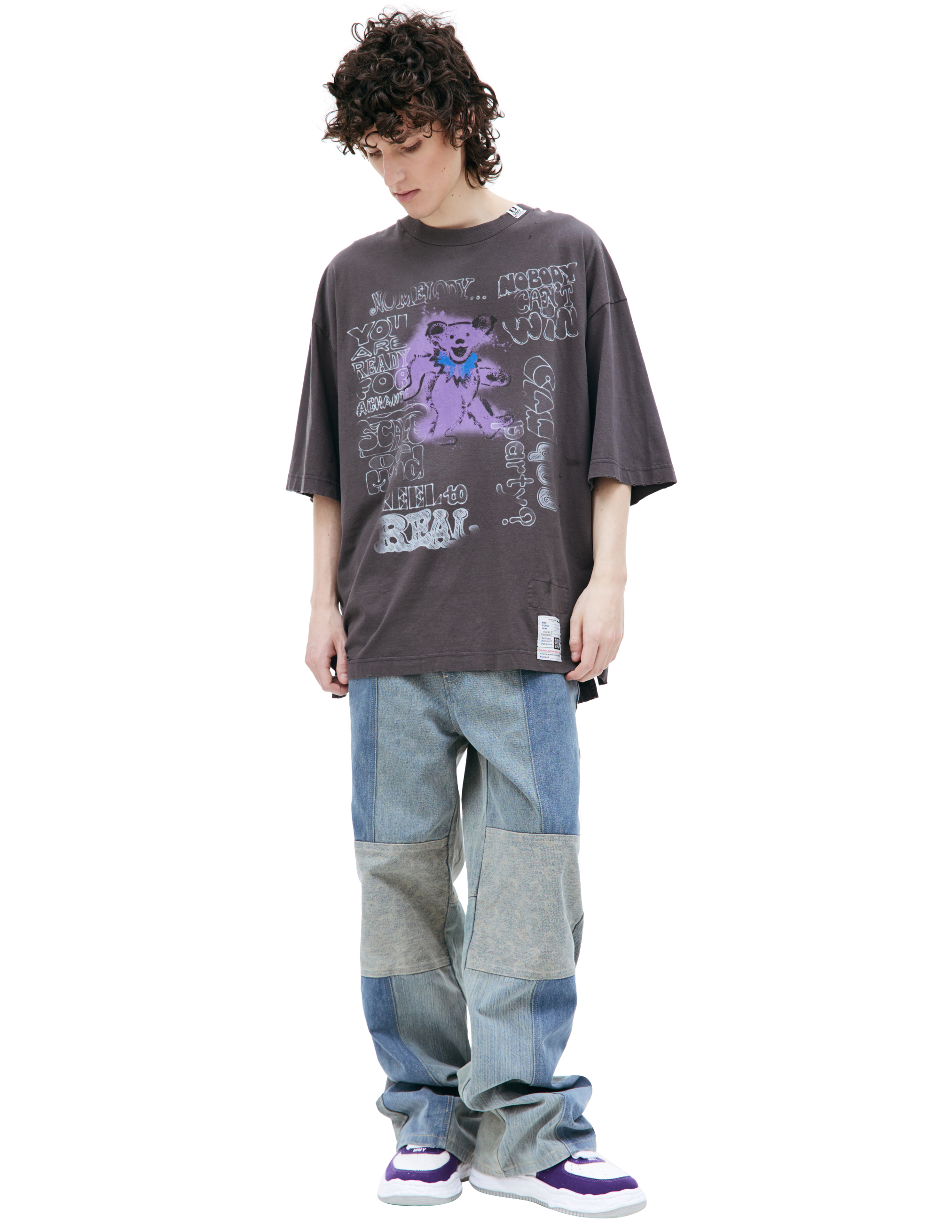 Maison Mihara Yasuhiro Bear printed t-shirt | Garmentory
