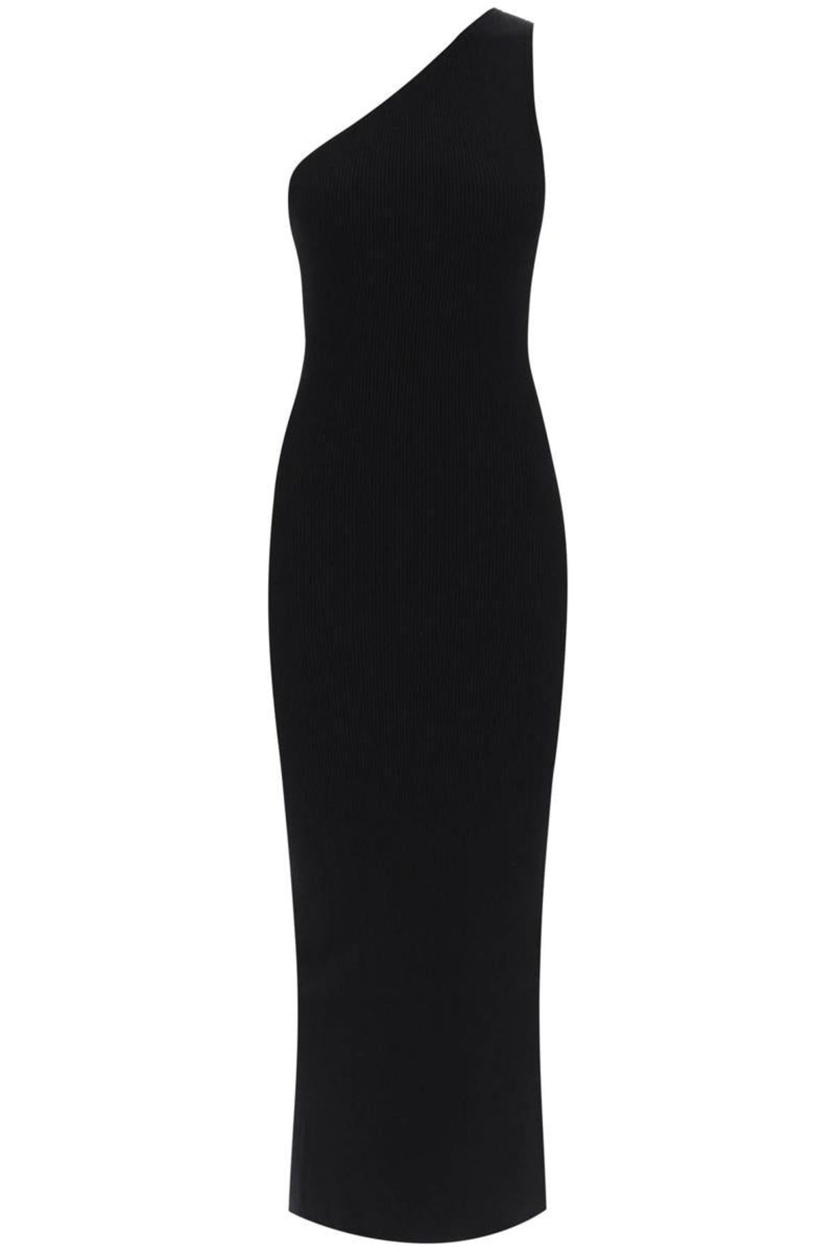 Toteme one-shoulder maxi dress in ribbed knit | Garmentory Toteme one-shoulder maxi dress in ribbed knit | Garmentory