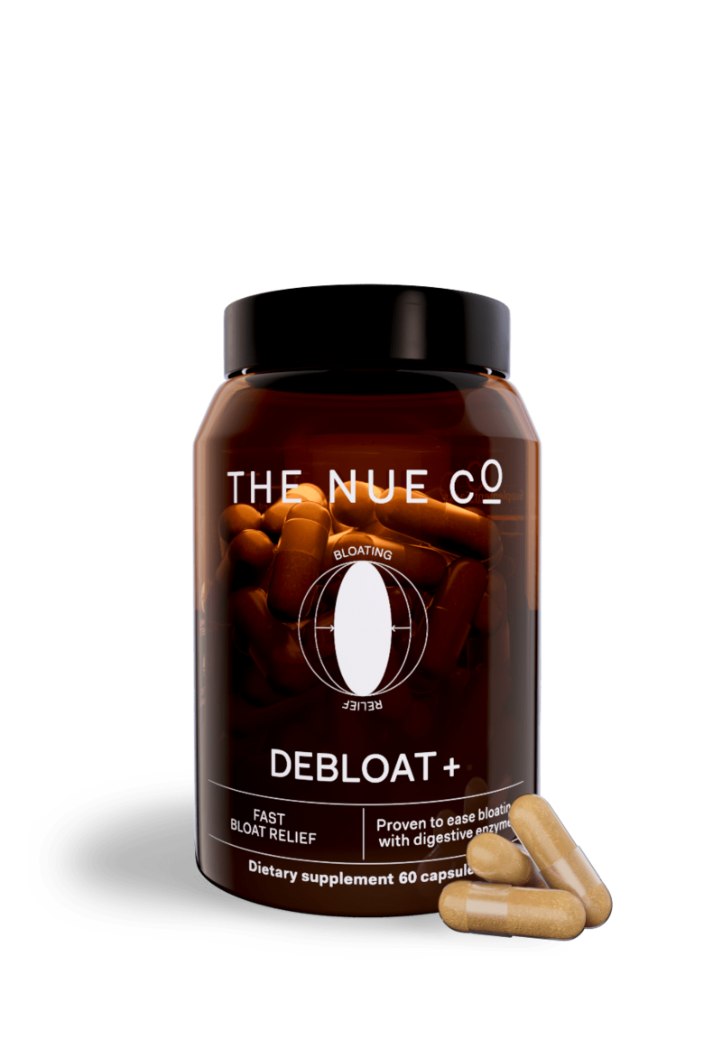 The Nue Co. Debloat+: 60 Caps Jar The Nue Co. Debloat+: 60 Caps Jar