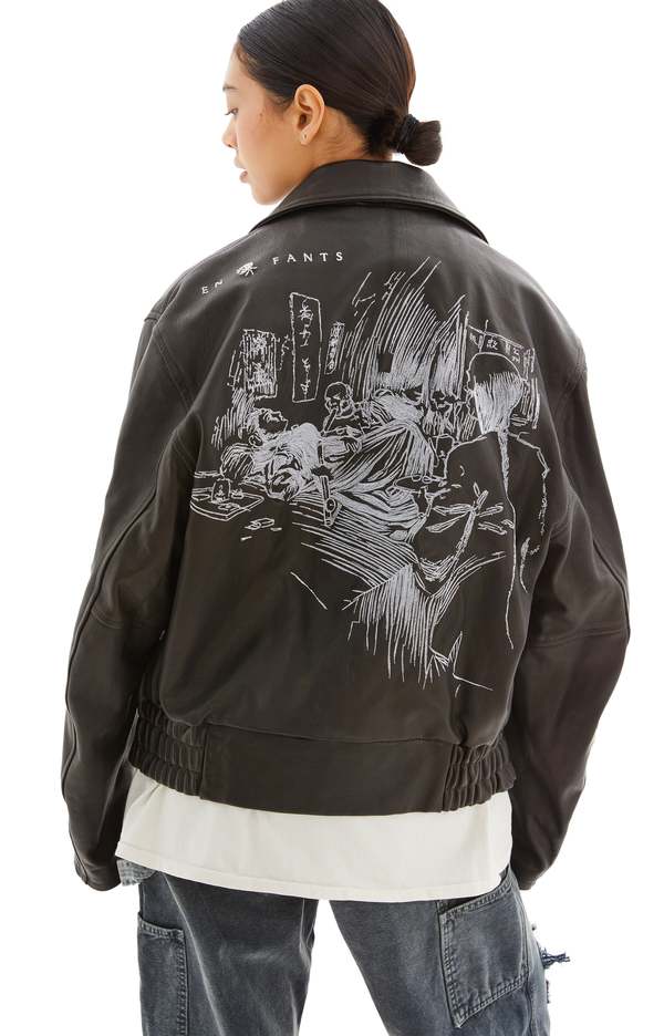 Enfants Riches Déprimés Opium Den Frank Jacket - Black/White