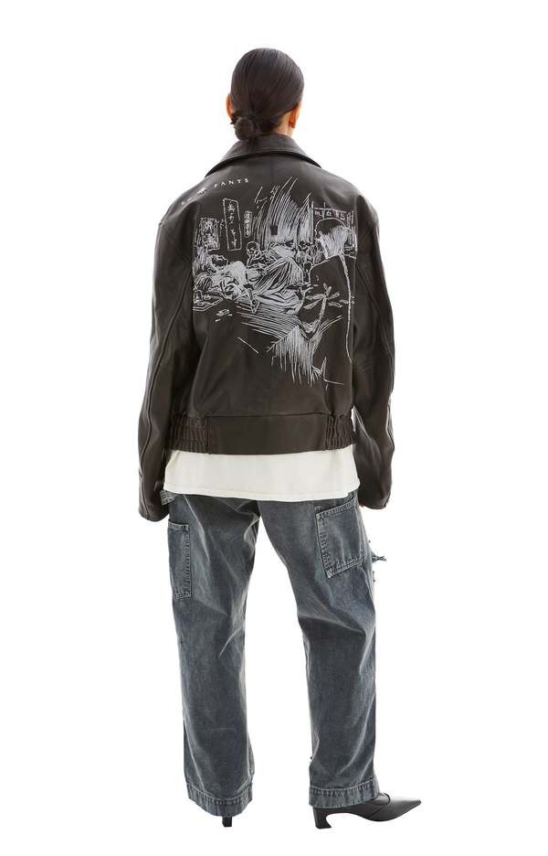 Enfants Riches Déprimés Opium Den Frank Jacket - Black/White