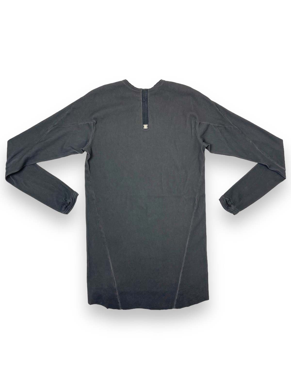 69 by Isaac Sellam Movement Long Sleeve Ribbed - Dark Gray 