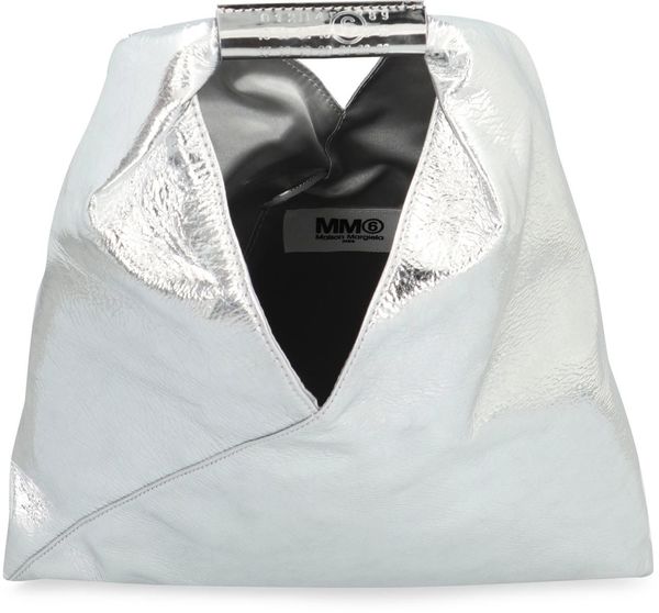 【関税＆送料込み】Mm6 Maison Margiela Japanese Vegan Leath MM6 MAISON MARGIELA Japanese Bag Tote White Faux-Leather
