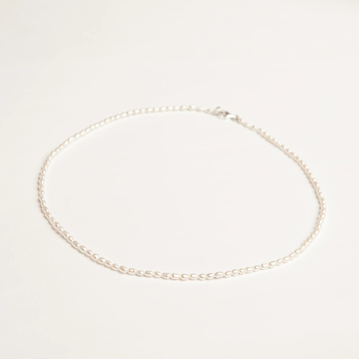 Sarah Bijoux Mini Freshwater Pearl Necklace - Pearl - Image 1 of 2
