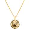 Helena Rose Bonne Chance Pendant necklace - Yellow Gold - Thumbnail 4