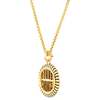 Helena Rose Bonne Chance Pendant necklace - Yellow Gold - Thumbnail 5
