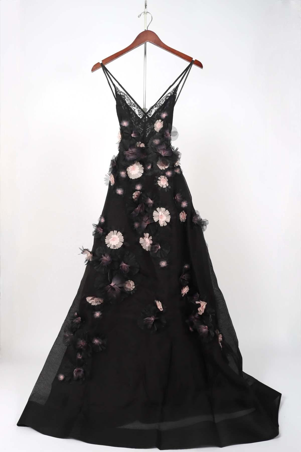 Matchmaker Daisy Slip Dress - Black/Pink | Garmentory
