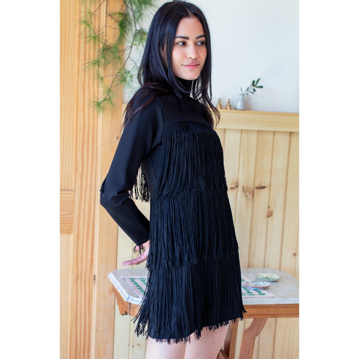 Emerson Fry Short Fringe Dress | Garmentory