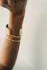 ADORN SQUARED CUFF - SOLID BRONZE - Thumbnail 1