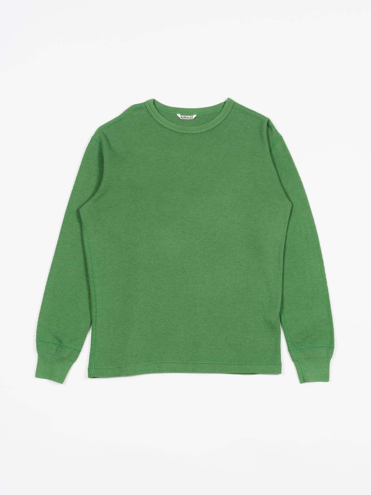 Auralee Light Thermal P/O - Green | Garmentory