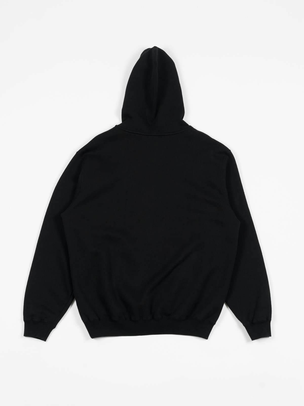 Auralee Smooth Soft Sweat P/O Parka - Black | Garmentory