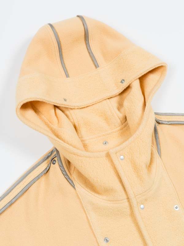 Auralee Washed Heavy Canvas Liner Coat - Ivory | Garmentory