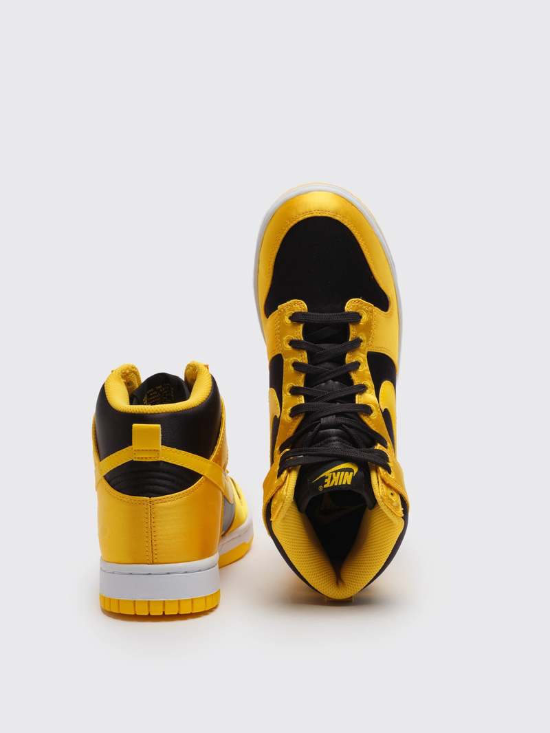 Yellow Nike Dunk High Varsity Maize Resell Nike Dunk High Satin