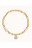 Alexa Leigh Open Heart Bracelet - Gold - Thumbnail 1