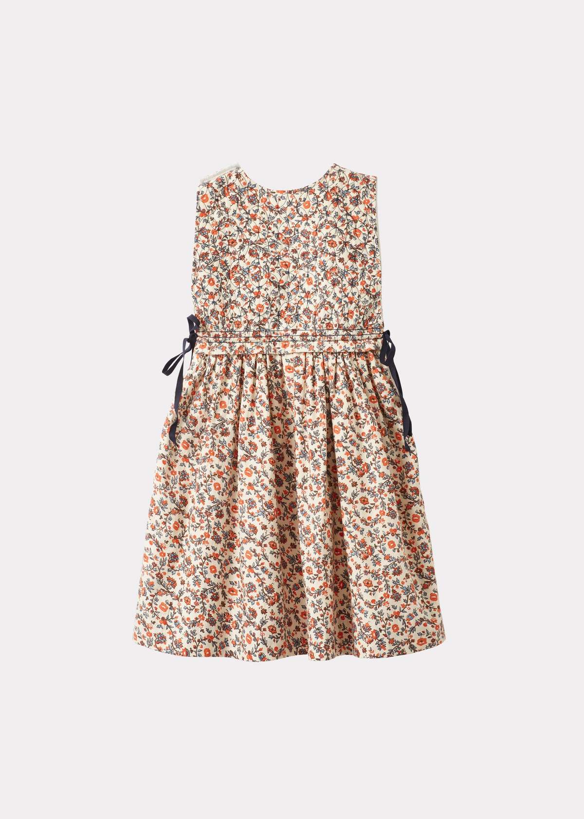 Kids Caramel COLIMA GIRL DRESS - CREAM FLORAL | Garmentory