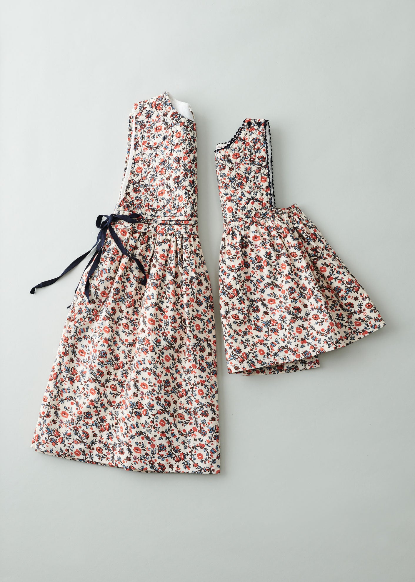 【CARAMEL】COLIMA GIRL DRESS CREAM FLORAL Kids Caramel COLIMA GIRL DRESS - CREAM FLORAL 【CARAMEL】COLIMA