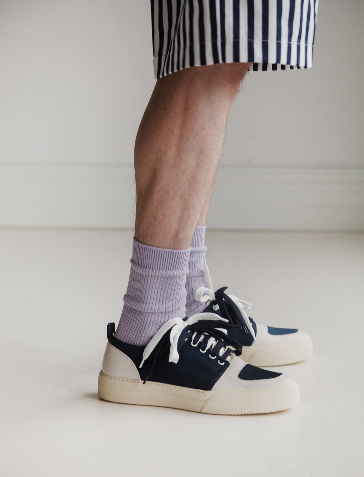 Sunnei Sneaker - Off White/Navy - Image 2 of 4