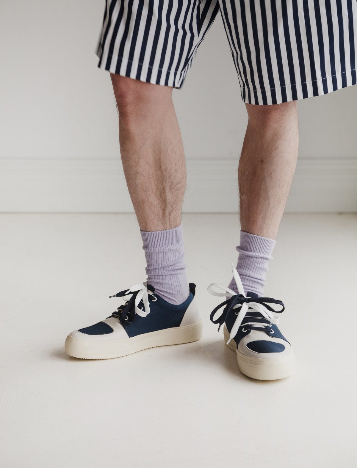 Sunnei Sneaker - Off White/Navy - Image 4 of 4