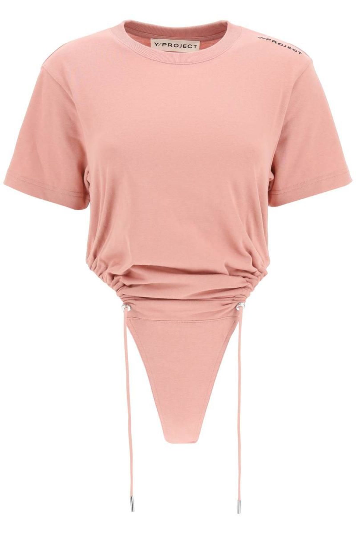 Y project Ruched T-shirt Bodysuit | Garmentory