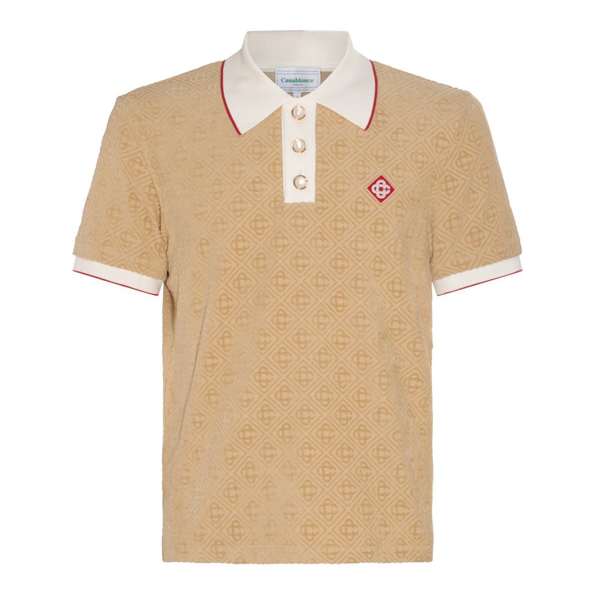 Tシャツ・カットソー Casablanca Casablanca T-shirts and Polos Beige Casablanca T-shirts and Polos Beige | Garmentory