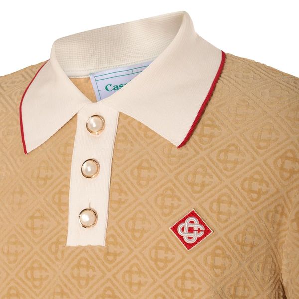 Tシャツ・カットソー Casablanca Casablanca T-shirts and Polos Beige Casablanca T-shirts and Polos Beige | Garmentory