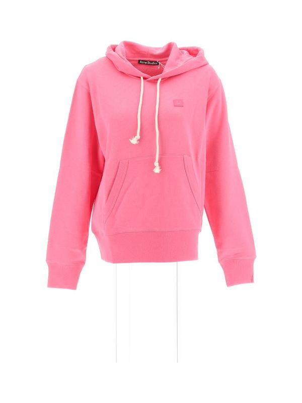 Acne Studios｜HOODIES/SWEATS (CI0141 ACV Bright pink) Acne Studios - Hooded zip-up sweater - Pink