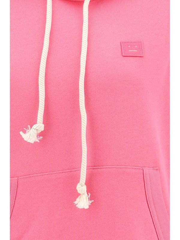 Acne Studios｜HOODIES/SWEATS (CI0141 ACV Bright pink) Acne Studios - Hooded zip-up sweater - Pink
