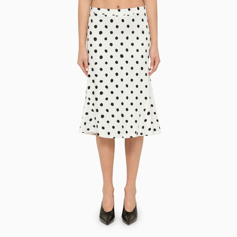 Marni polka dot flared skirt | Garmentory
