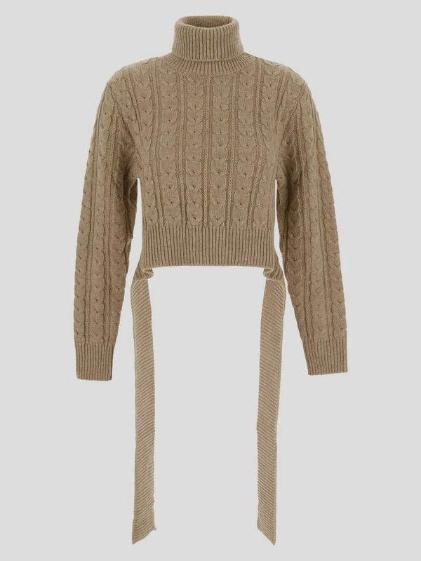 MM6 Maison Margiela Open Waist Knit Sweater | Garmentory