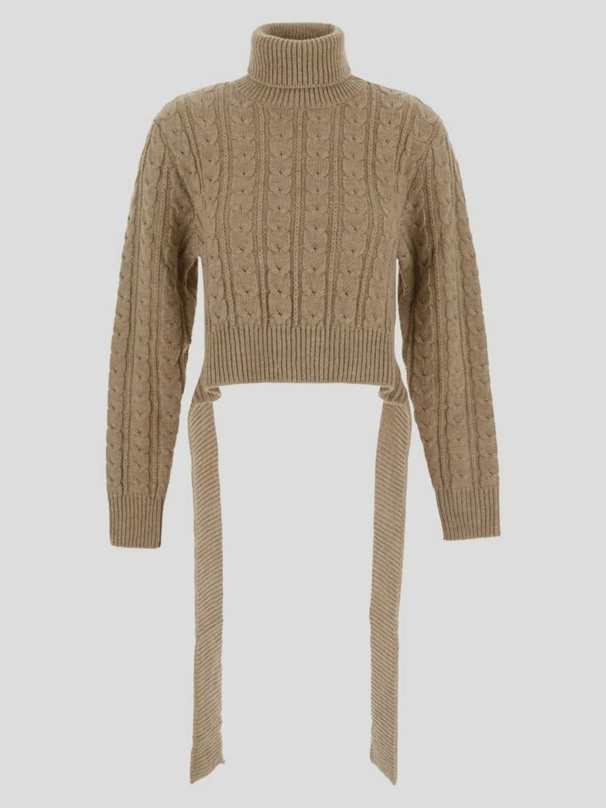 MM6 Maison Margiela Open Waist Knit Sweater | Garmentory