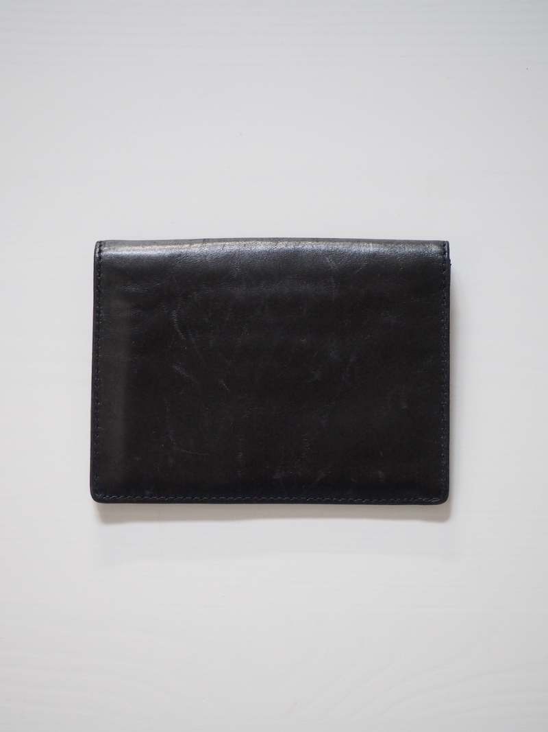 Vintage CHANEL CC Stitch Flat Wallet 1998