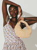 Cleobella Nalini Raffia Hobo Handbag - Deep Natural - Thumbnail 1