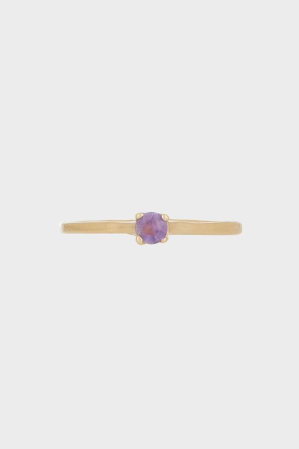 Mondo Mondo Palace Ring - Amethyst/14k Yellow Gold