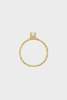 Mondo Mondo Princess Ring - Moonstone/14k Yellow Gold - Thumbnail 4