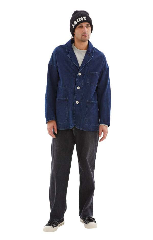 Visvim Hammons Chore Jacket - Indigo | Garmentory