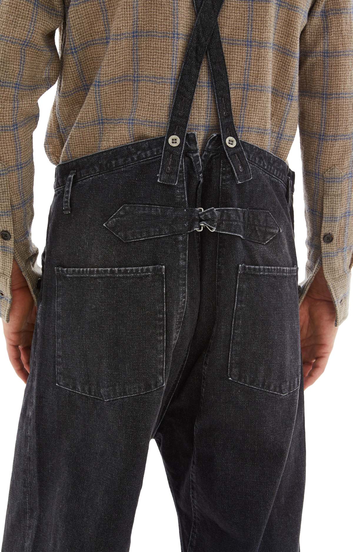 Visvim Kafka Braces Pants - Black | Garmentory