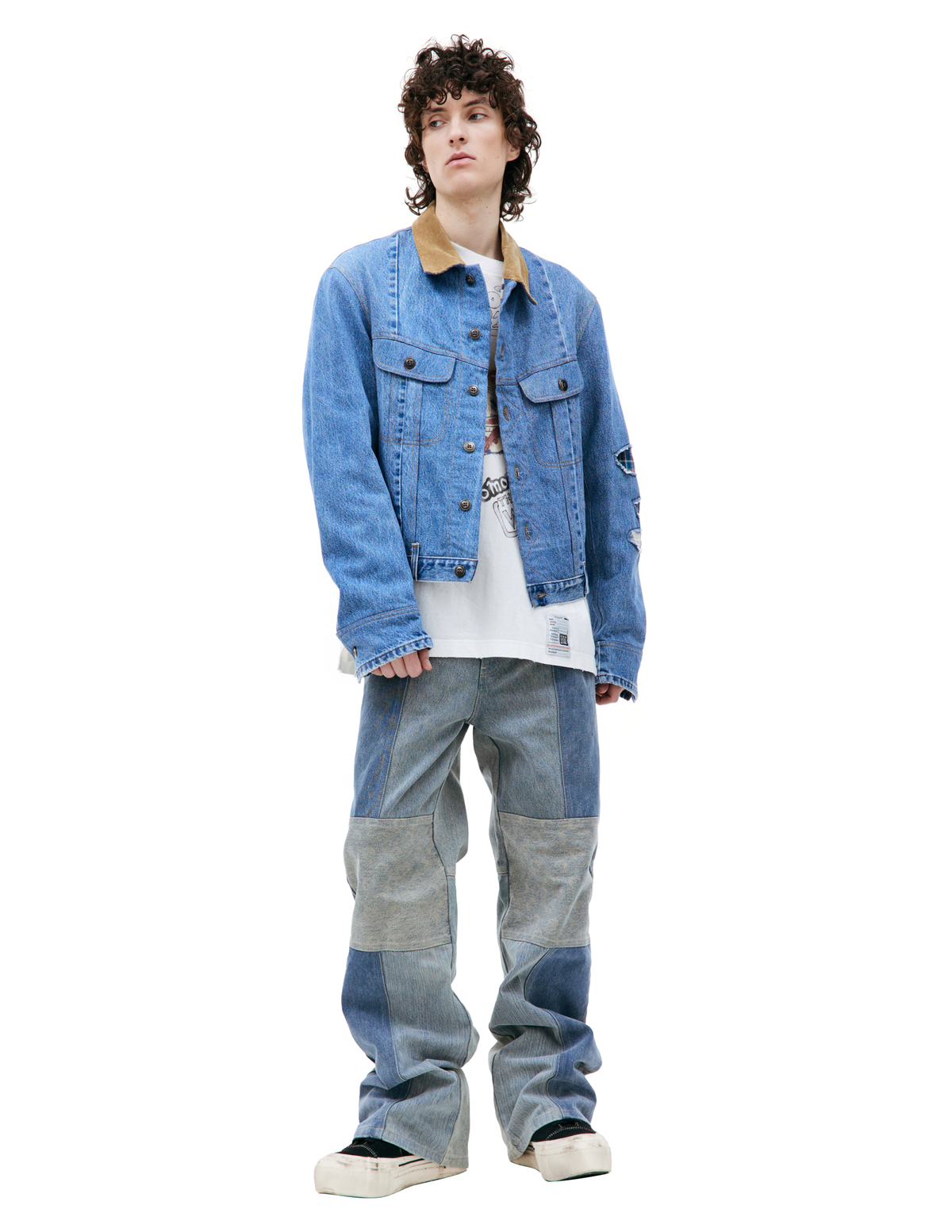 Jean Greg Lauren Vintage – Taille 34/32, Coupe Straight, En Denim, Occasion Très Bon état.