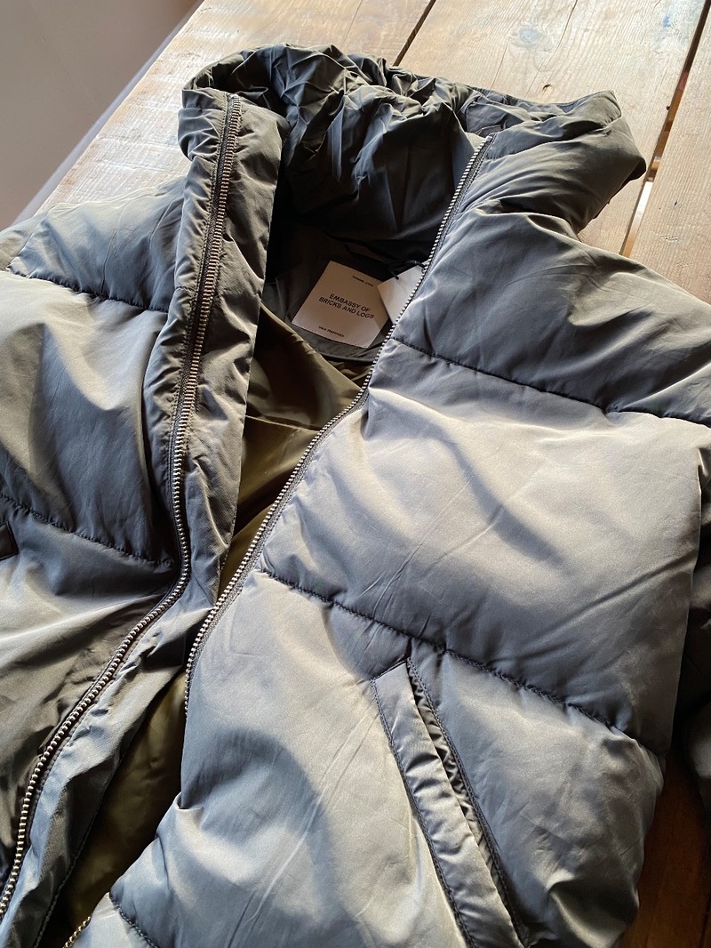 Puffer Jacket Embassy Of Bricks And Logs Elphin Olive Embassy Of