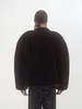 Dries Van Noten Faux Fur Jacket - Navy - Thumbnail 10