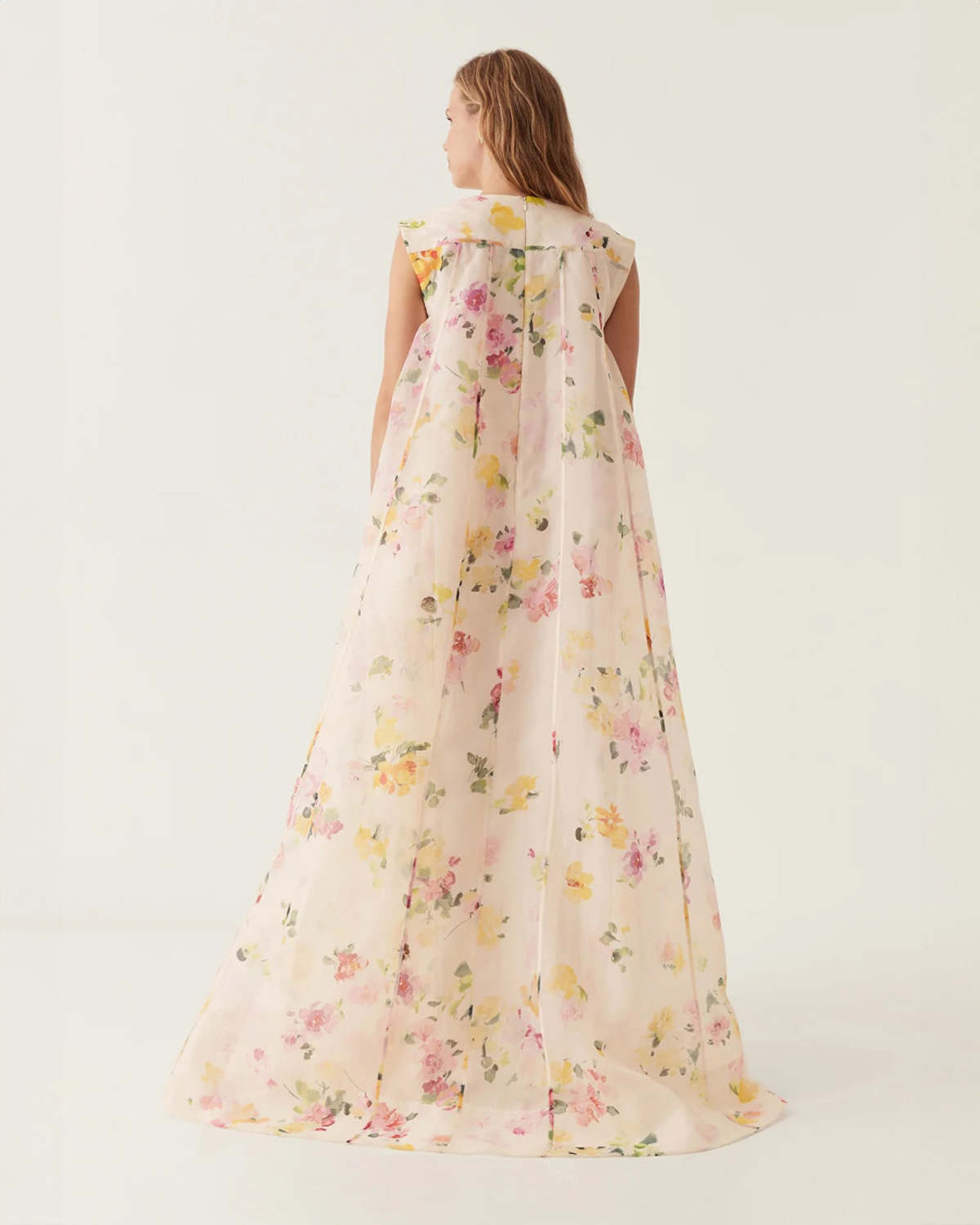 Aje Earthen Trapeze Maxi Dress - Scattered Floral