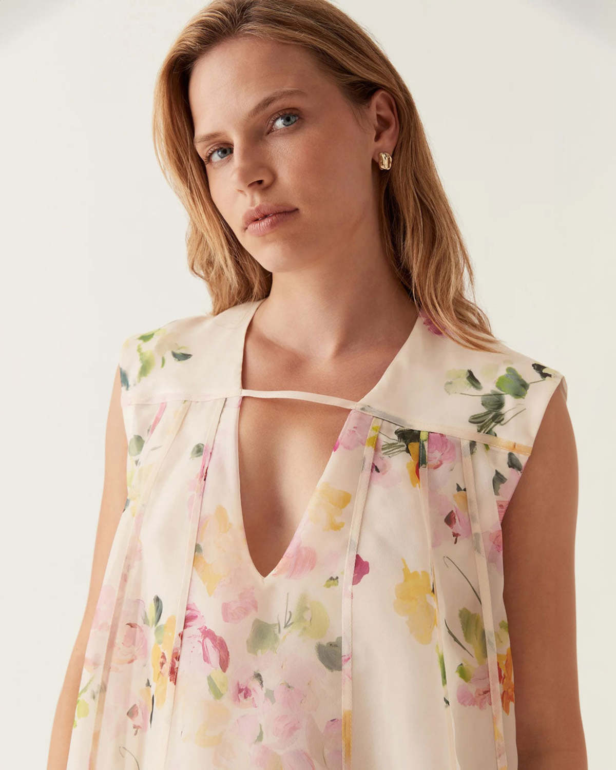 aje earthen trapeze maxi dress Aje Earthen Trapeze Maxi Dress