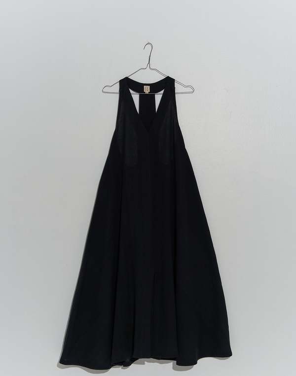 slim fit dress slacks Micca Halter Maxi Dress