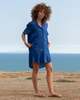 World of Crow Relaxed fit shirt-dress - Cobalt Blue - Thumbnail 1