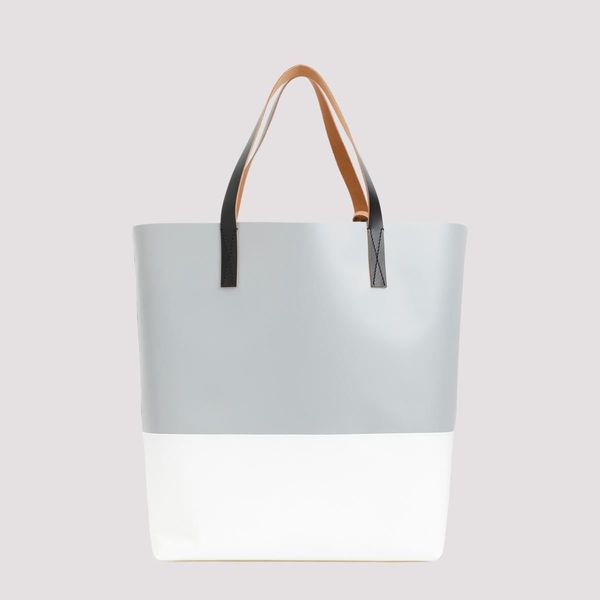 Marni TRIBECA SHOPPING BAG GREY Garmentory