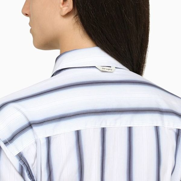 Our Legacy Blue/white striped shirt - Blue | Garmentory