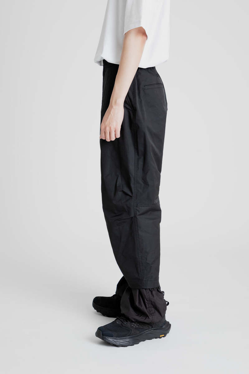 パンツ amomento | DRAWSTRING LAYERED PANTS AMOMENTO Black Drawstring Layered Banding Pants - Black