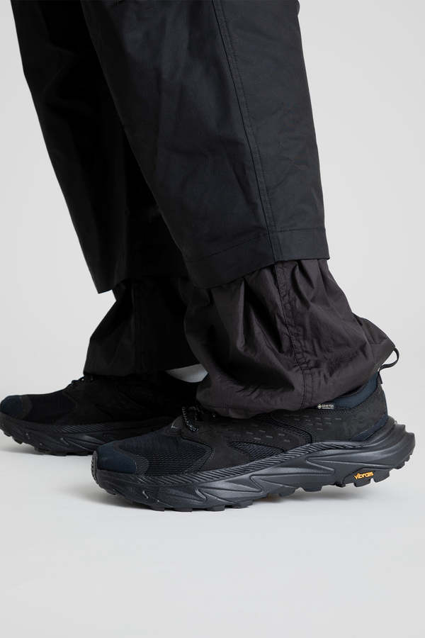 パンツ amomento | DRAWSTRING LAYERED PANTS AMOMENTO Black Drawstring Layered Banding Pants - Black
