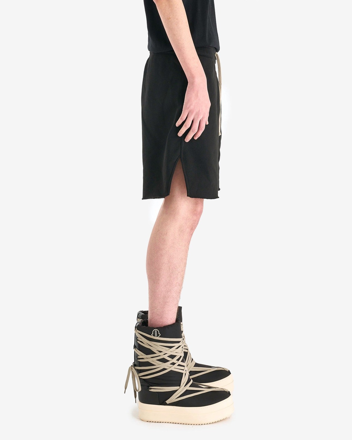 Rick Owens Moncler Long Boxers - Black | Garmentory